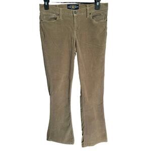Lucky Brand Charlie Baby Boot Corduroy Pants size 14/32